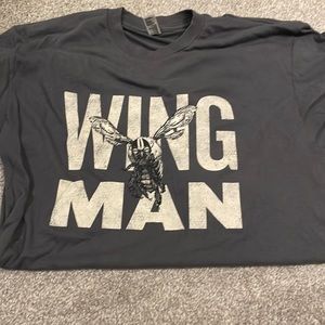 Charcoal Wing Man Graphic Tee